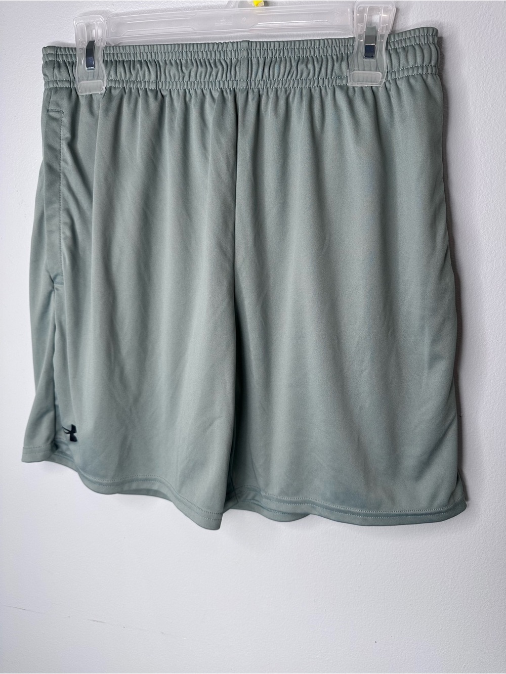 Under Armour Women's Light Sage Green Athletic Shorts